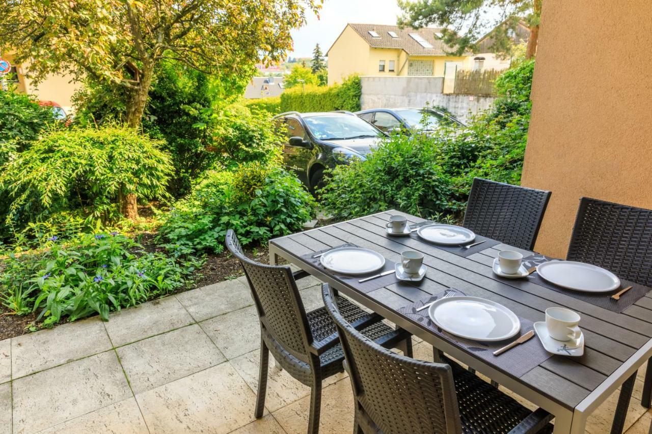 Studio Apartment - Terrace, Private Parking Place Wurzburg Luaran gambar